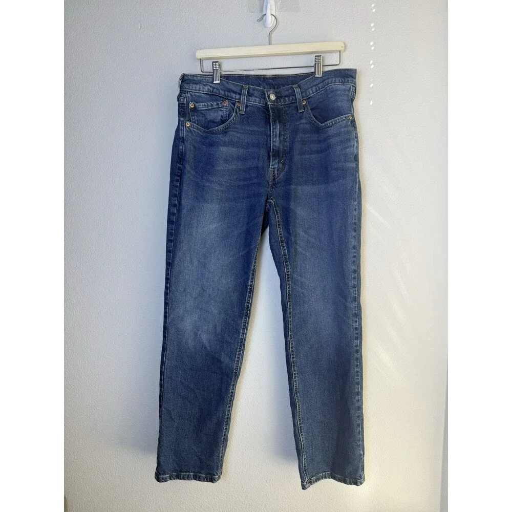 Levi’s 541 Athletic Fit Jeans Men’s 34x32 Medium Wash Tapered Stretch Denim